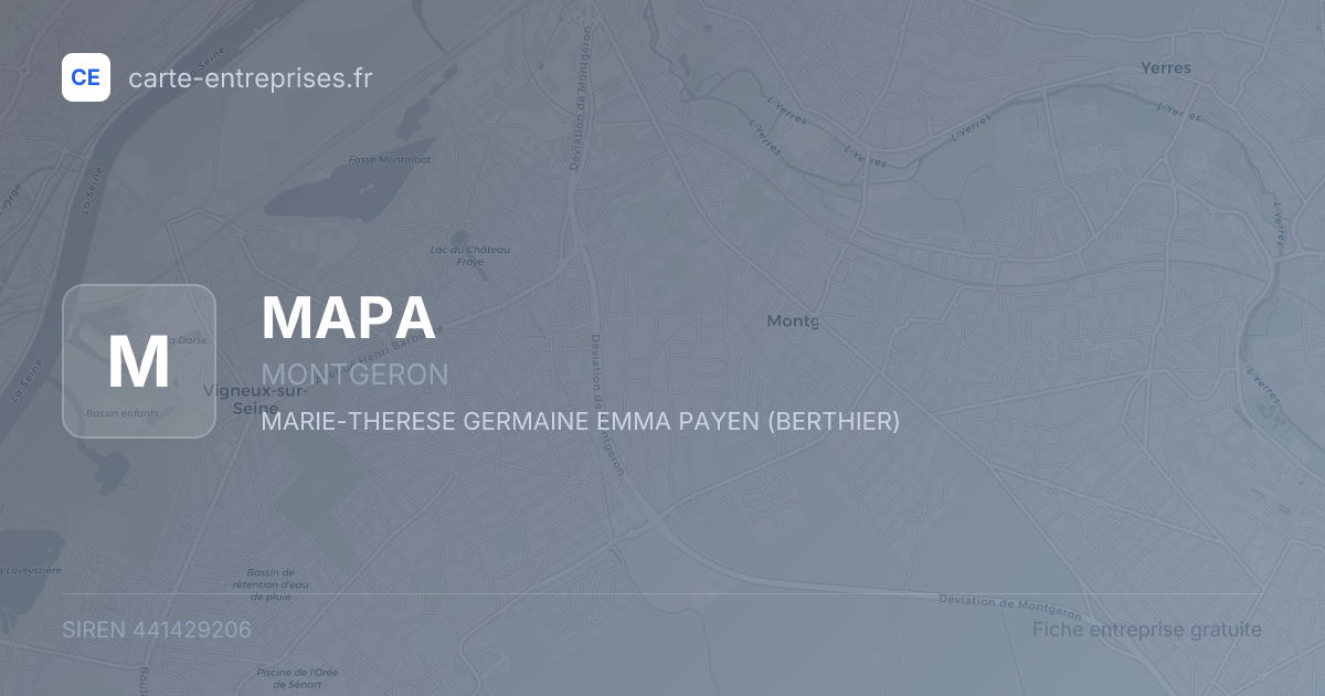 MAPA — 441429206 — fiche entreprise