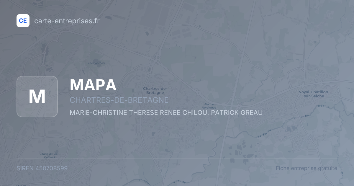 MAPA — 450708599 — fiche entreprise