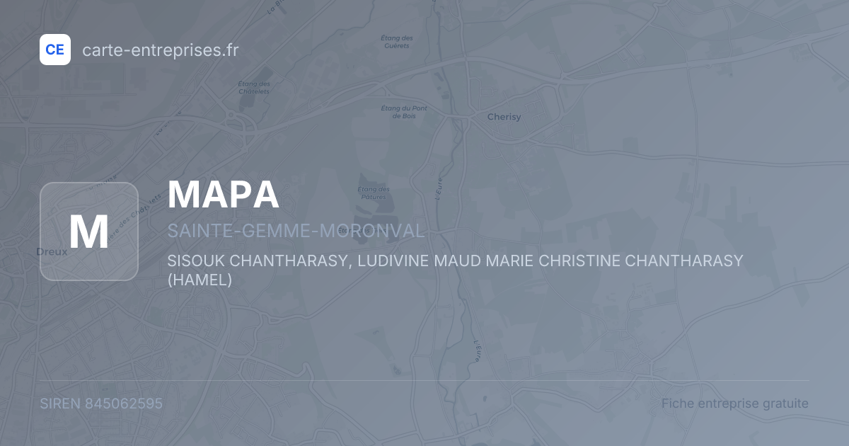 MAPA — 845062595 — fiche entreprise