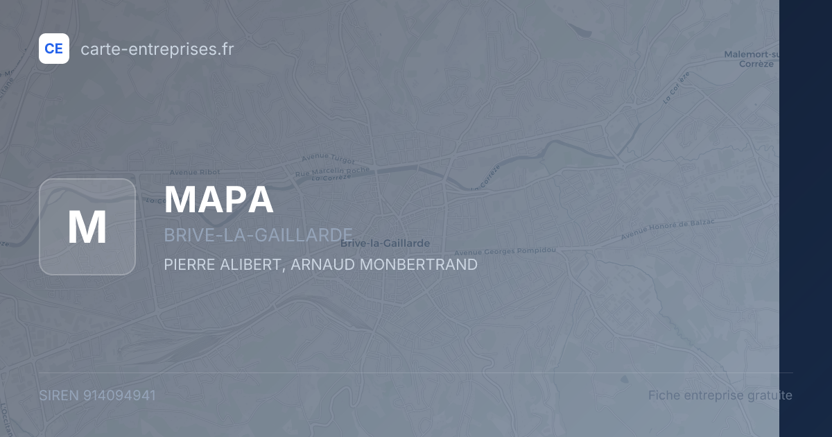 MAPA — 914094941 — fiche entreprise