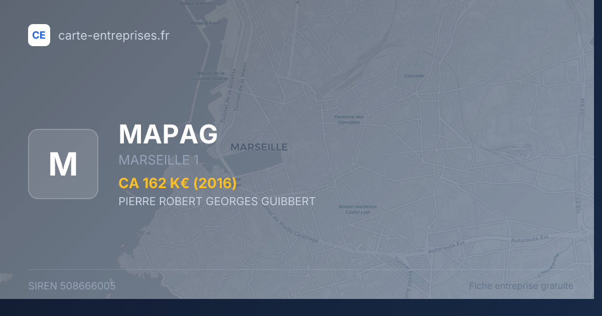 MAPAG — 508666005 — fiche entreprise