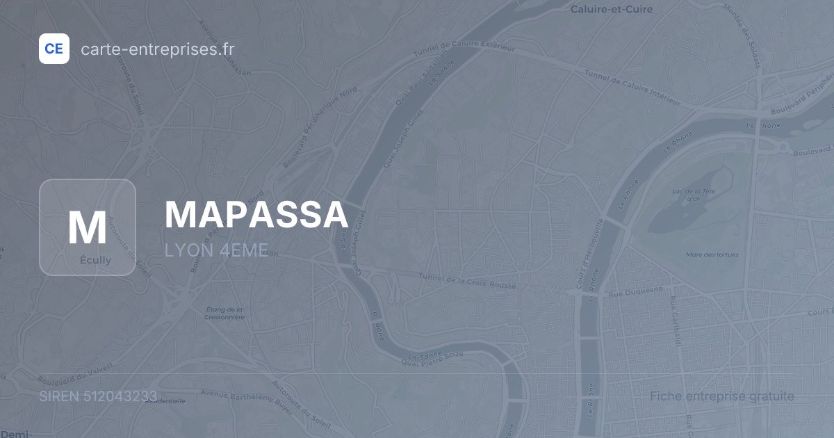 MAPASSA — 512043233 — fiche entreprise