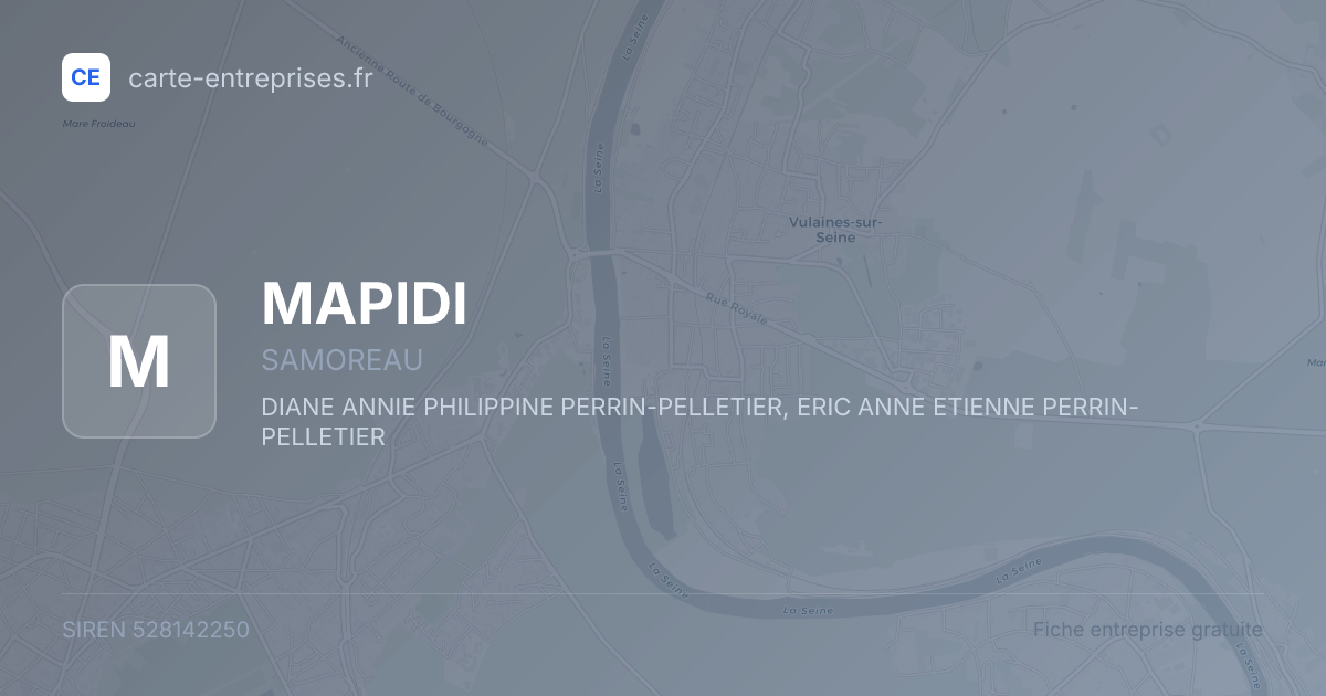 MAPIDI — 528142250 — fiche entreprise