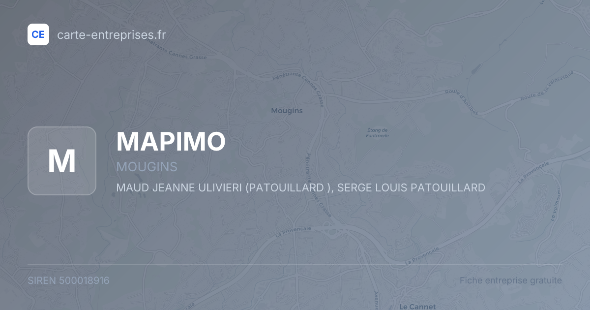 MAPIMO — 500018916 — fiche entreprise