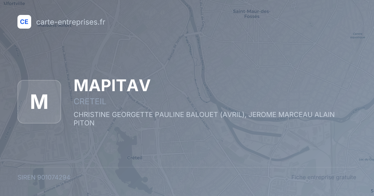 MAPITAV — 901074294 — fiche entreprise