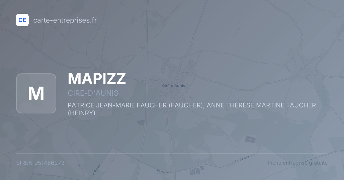 MAPIZZ — 951486273 — fiche entreprise