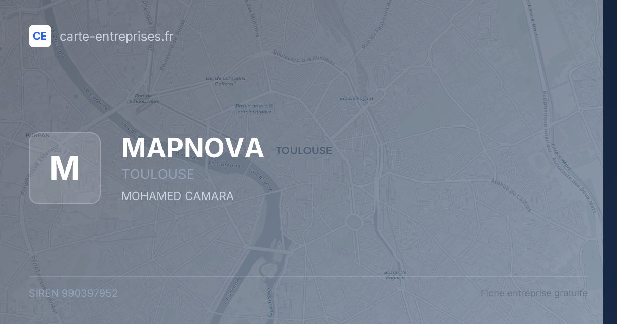 MAPNOVA — 990397952 — fiche entreprise