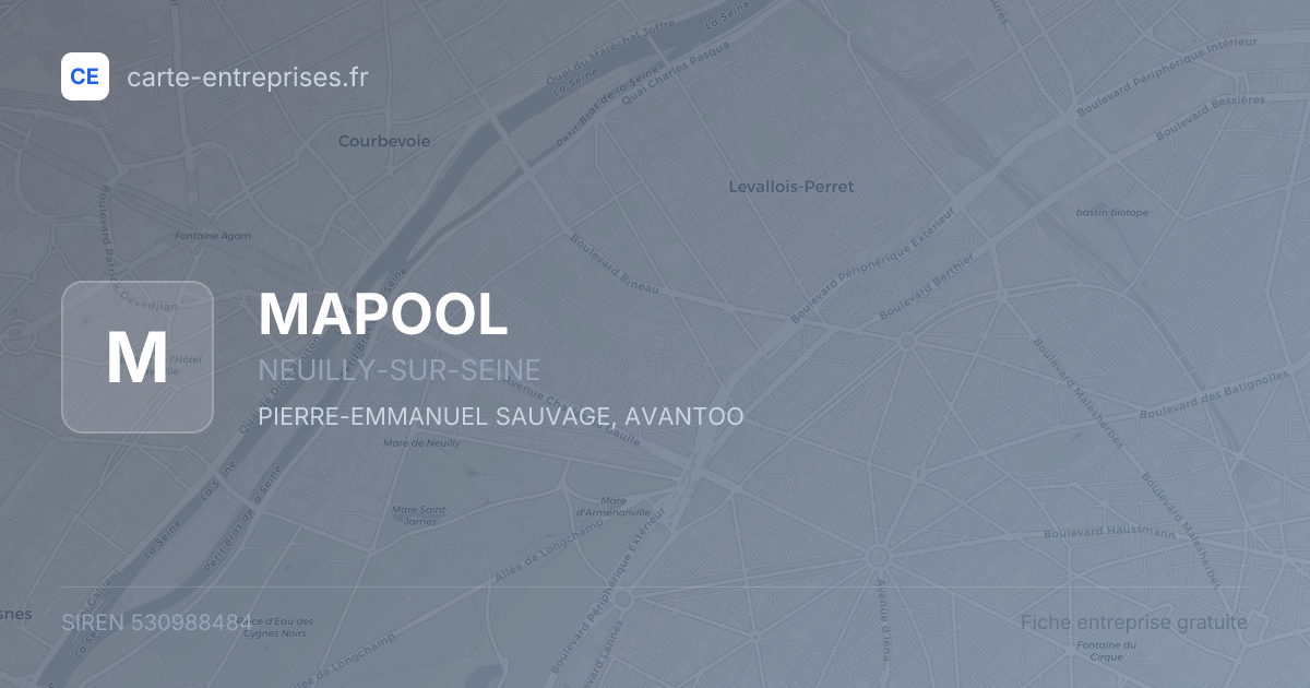 MAPOOL — 530988484 — fiche entreprise