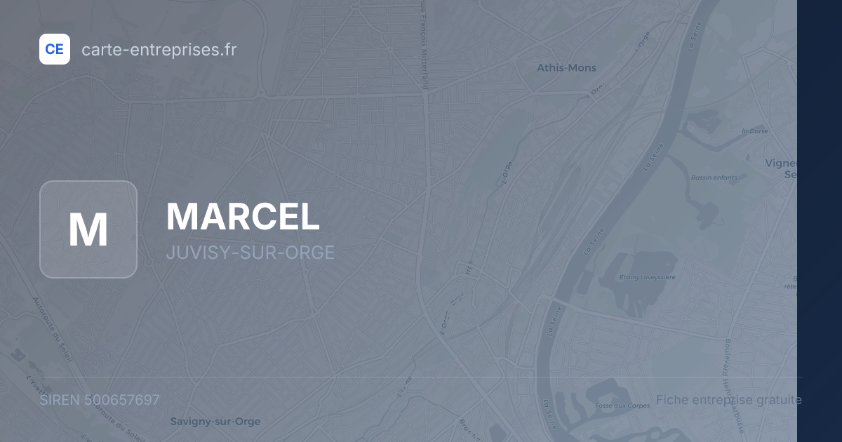 MARCEL — 500657697 — fiche entreprise