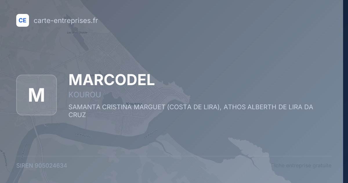MARCODEL — 905024634 — fiche entreprise