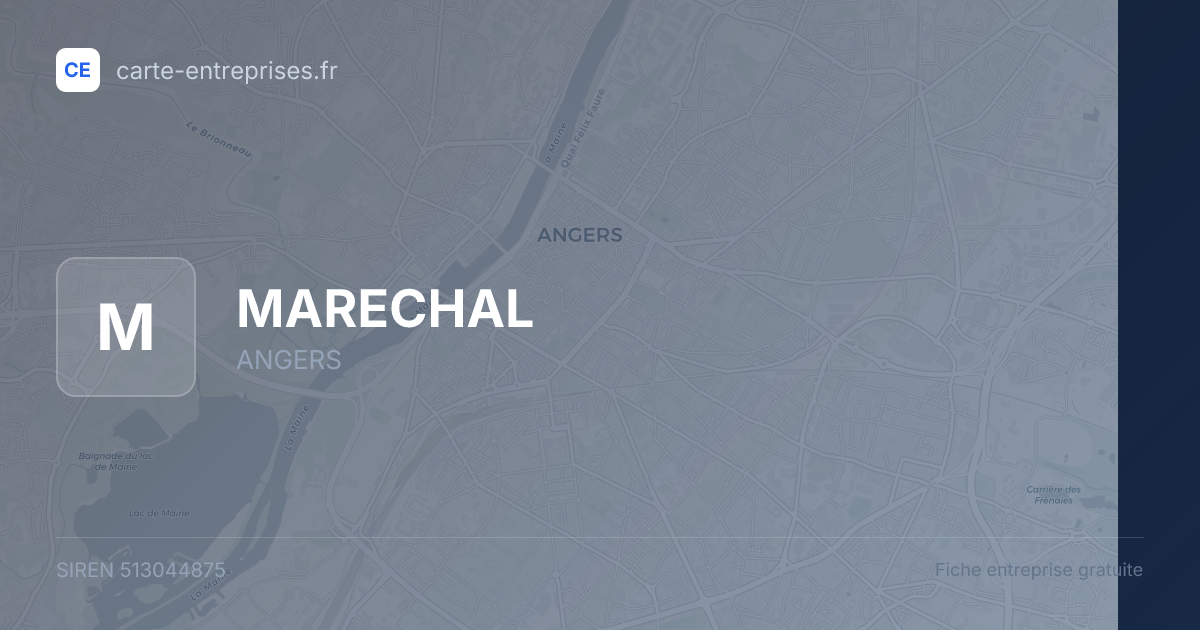 MARECHAL — 513044875 — fiche entreprise