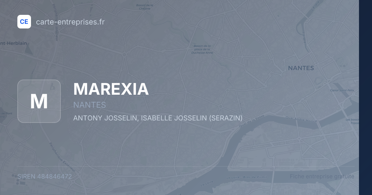 MAREXIA — 484846472 — fiche entreprise