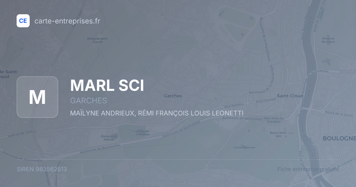 MARL SCI — 983562513 — fiche entreprise