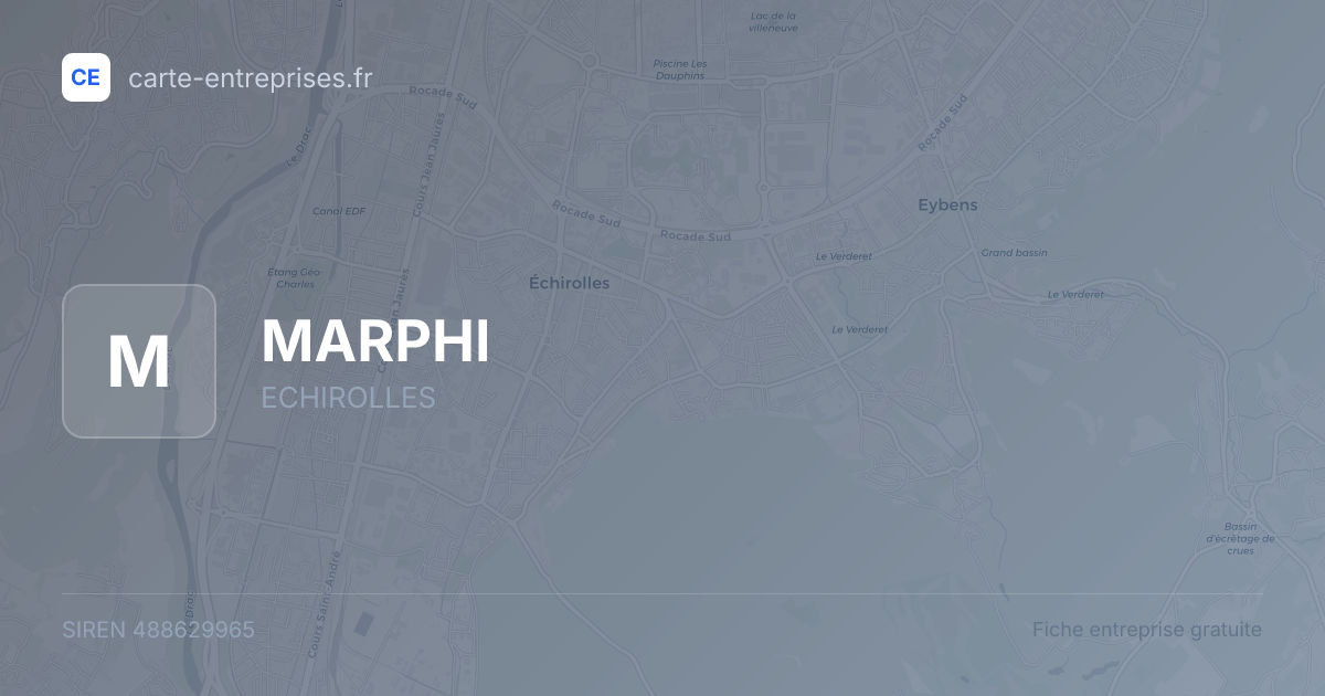 MARPHI — 488629965 — fiche entreprise