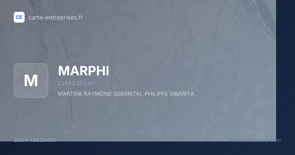 MARPHI — 489334557 — fiche entreprise
