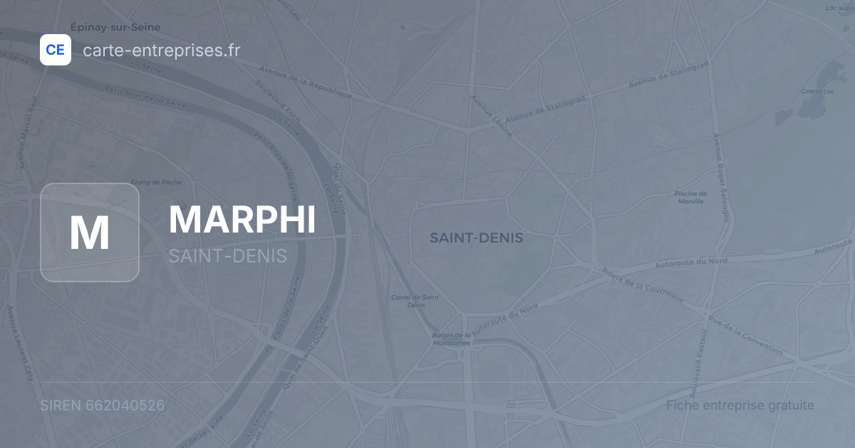 MARPHI — 662040526 — fiche entreprise
