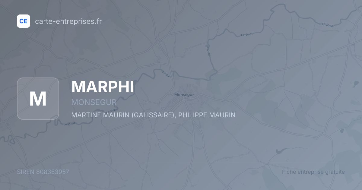 MARPHI — 808353957 — fiche entreprise
