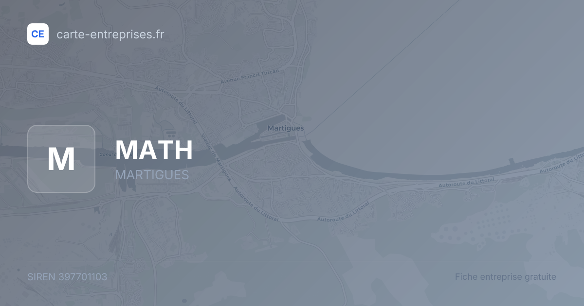 MATH — 397701103 — fiche entreprise
