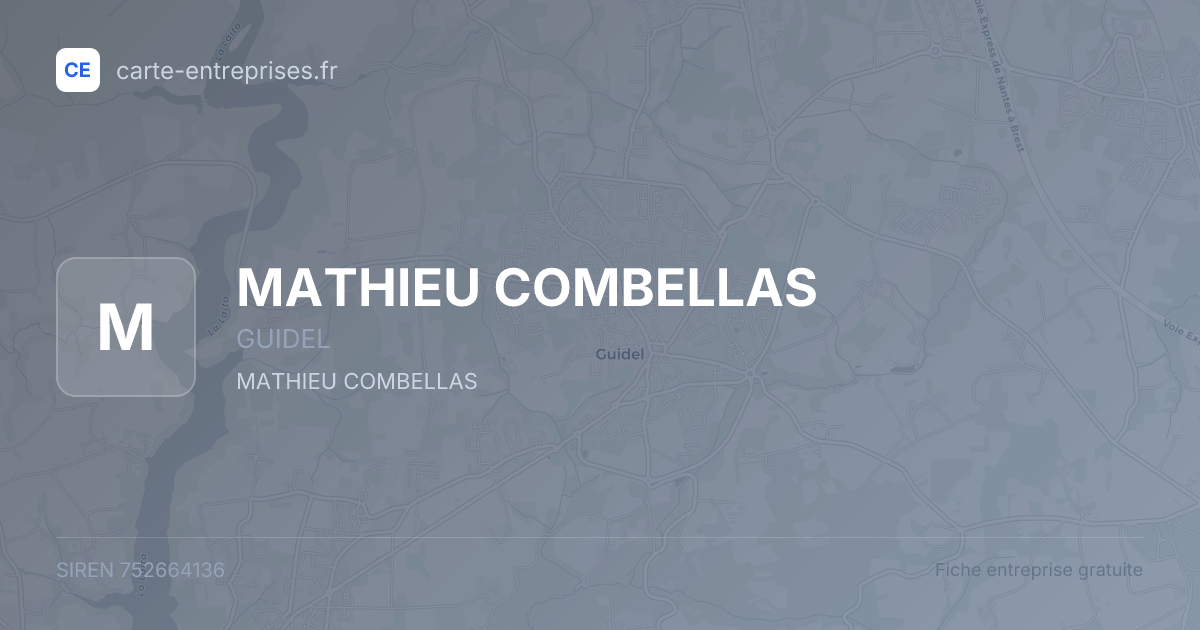MATHIEU COMBELLAS — 752664136 — fiche entreprise