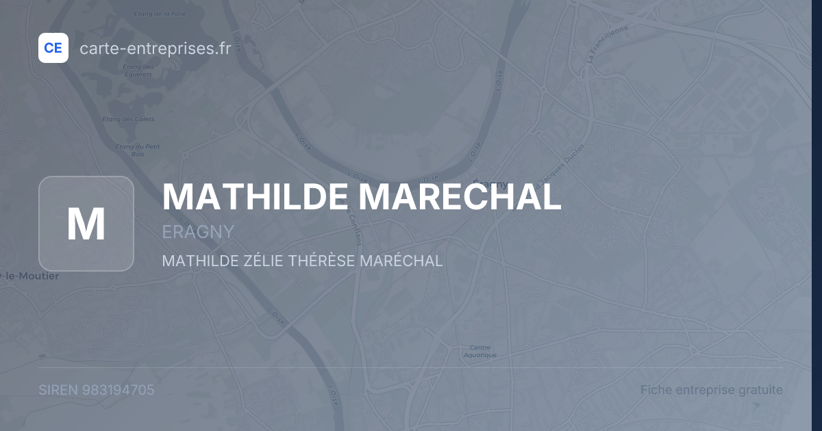 MATHILDE MARECHAL — 983194705 — fiche entreprise