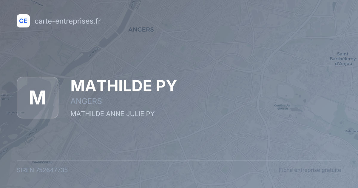 MATHILDE PY — 752647735 — fiche entreprise