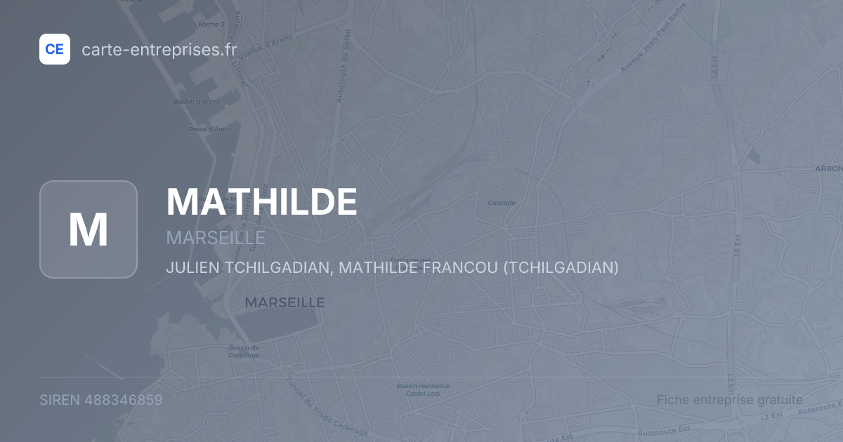 MATHILDE — 488346859 — fiche entreprise