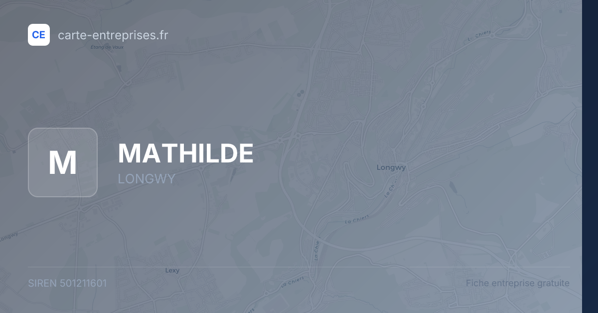 MATHILDE — 501211601 — fiche entreprise