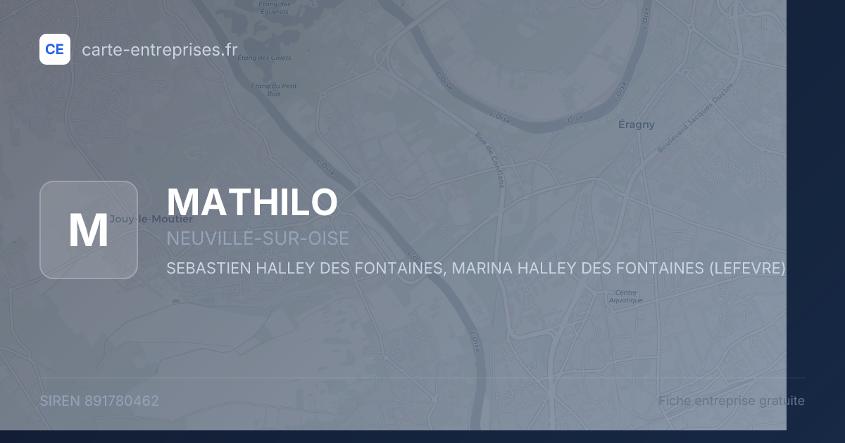 MATHILO — 891780462 — fiche entreprise