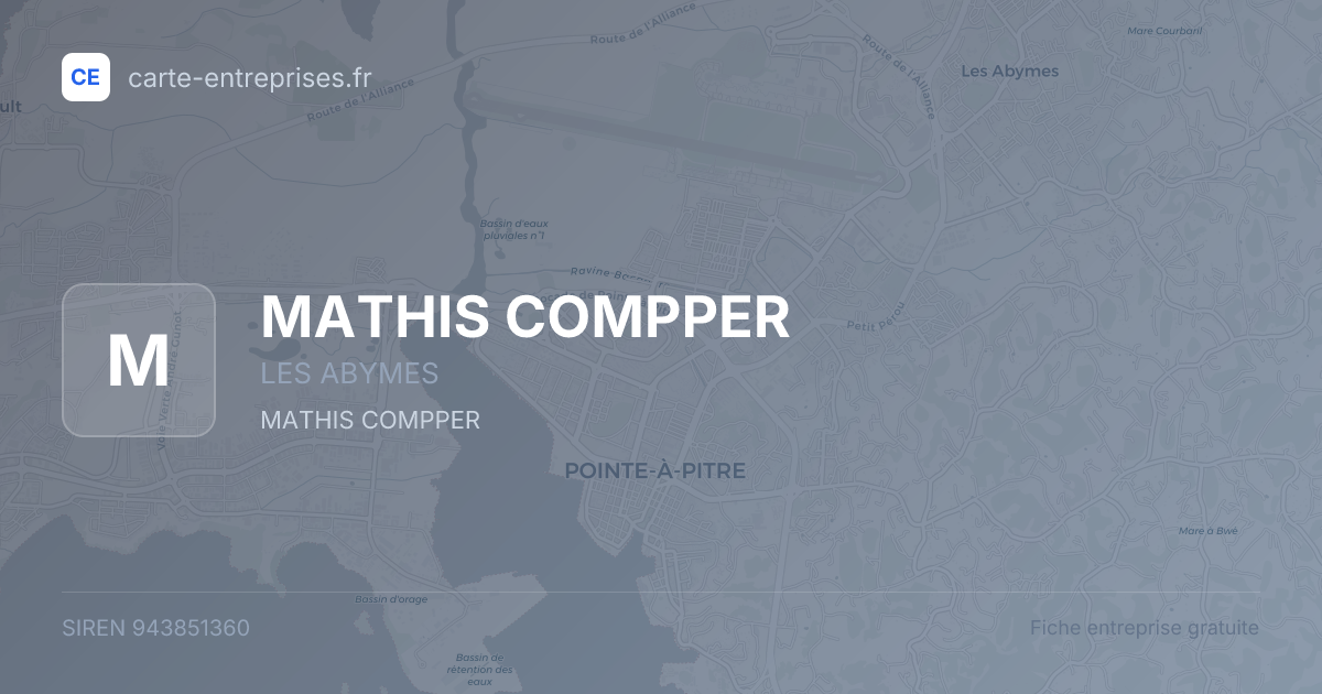 MATHIS COMPPER — 943851360 — fiche entreprise