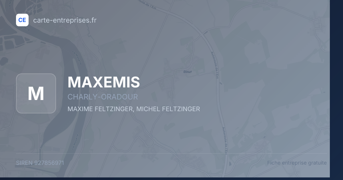MAXEMIS — 927856971 — fiche entreprise