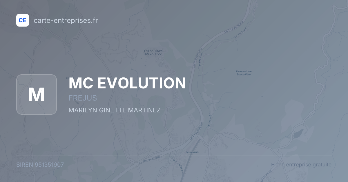 MC EVOLUTION — 951351907 — fiche entreprise