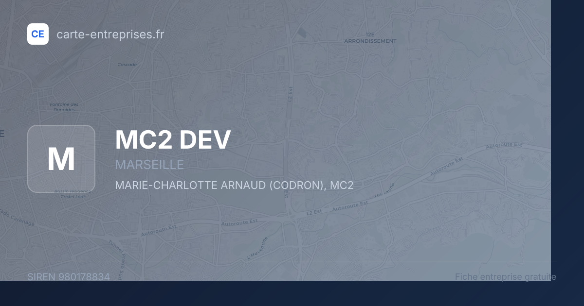 MC2 DEV — 980178834 — fiche entreprise