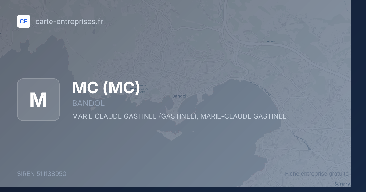 MC — 511138950 — fiche entreprise