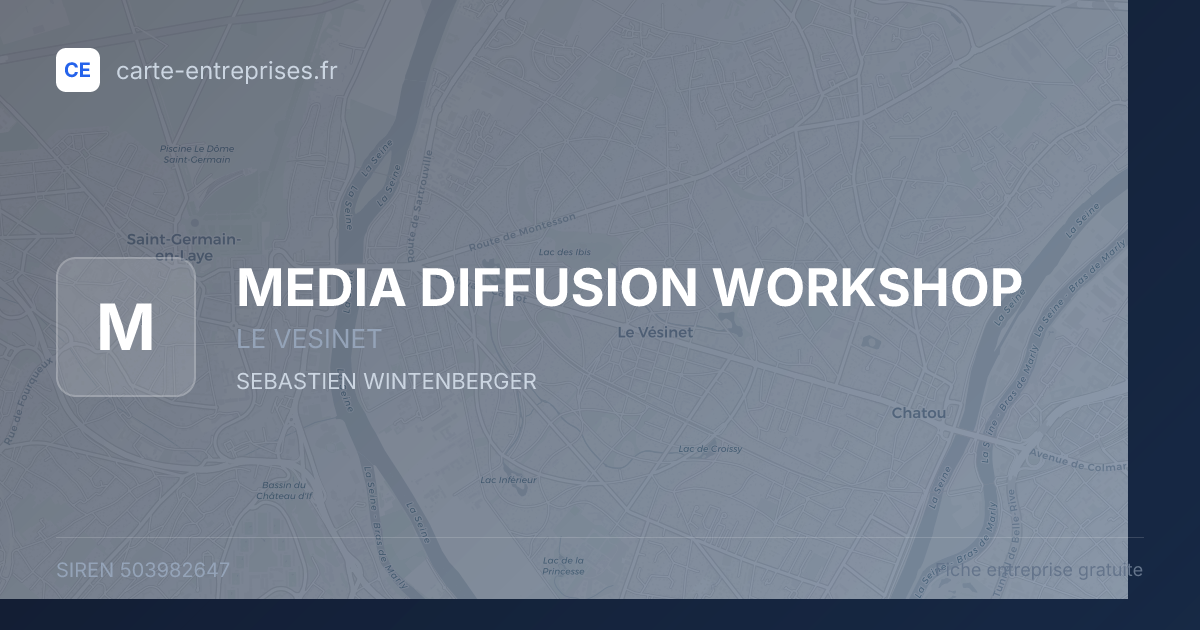 MEDIA DIFFUSION WORKSHOP — 503982647 — fiche entreprise