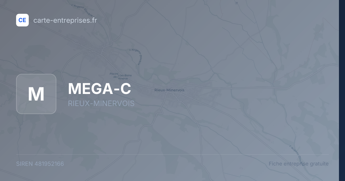 MEGA-C — 481952166 — fiche entreprise