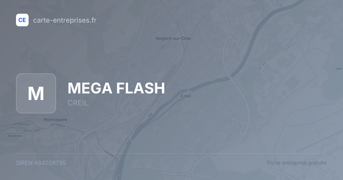 MEGA FLASH — 484206735 — fiche entreprise