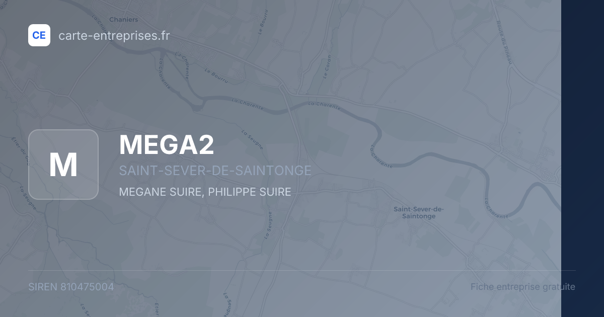 MEGA2 — 810475004 — fiche entreprise
