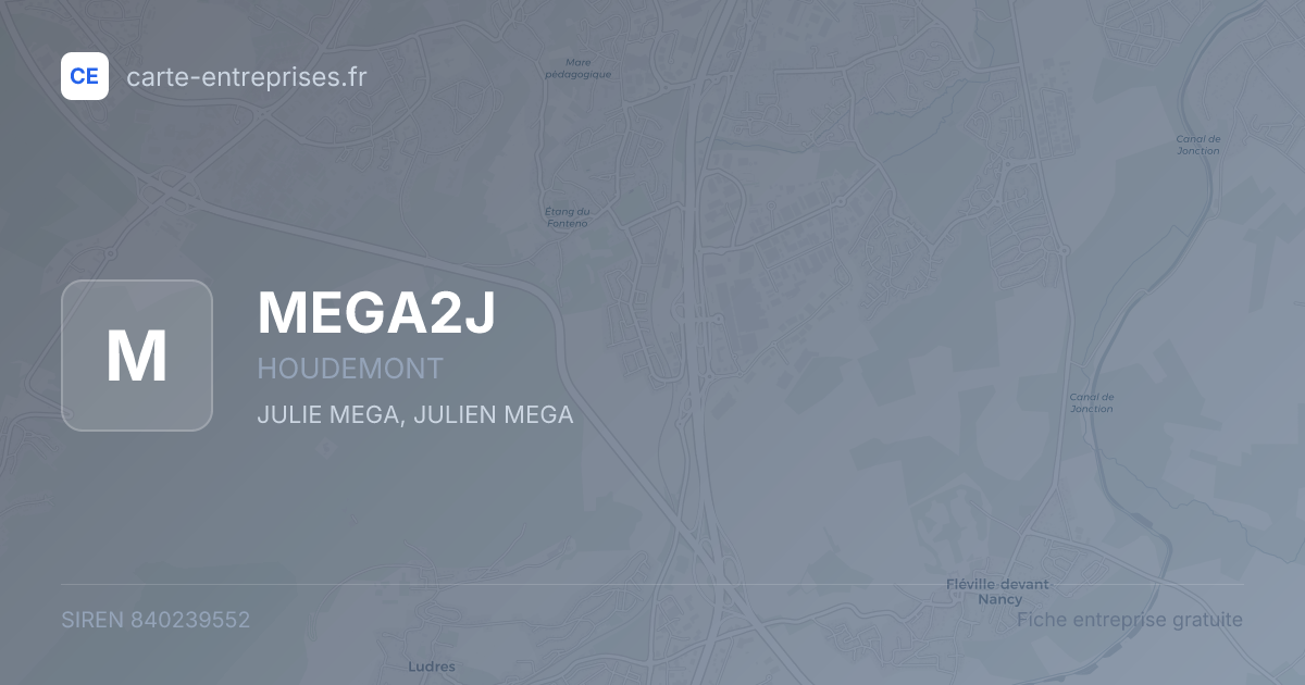 MEGA2J — 840239552 — fiche entreprise