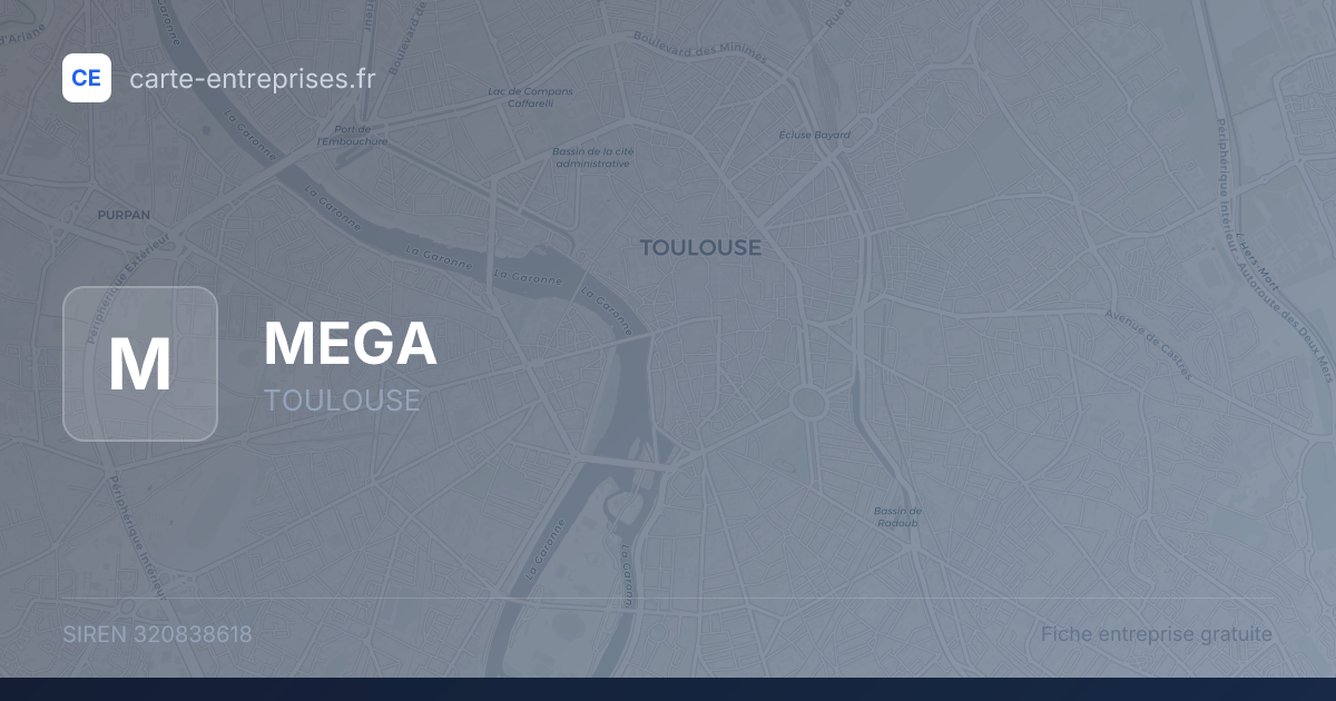 MEGA — 320838618 — fiche entreprise