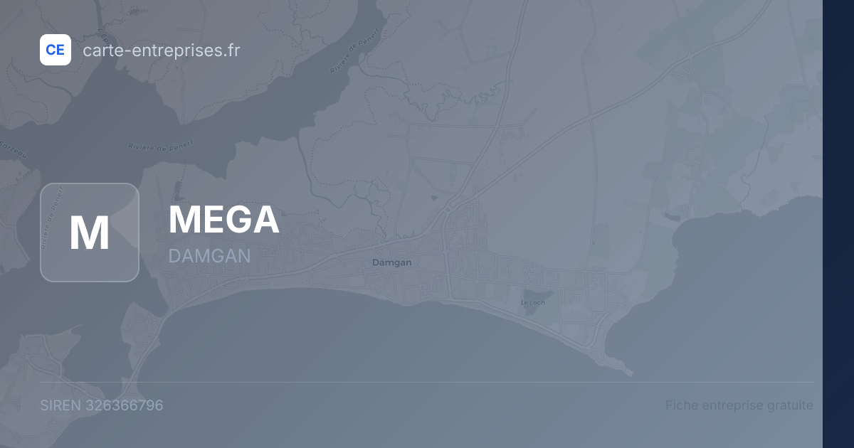 MEGA — 326366796 — fiche entreprise