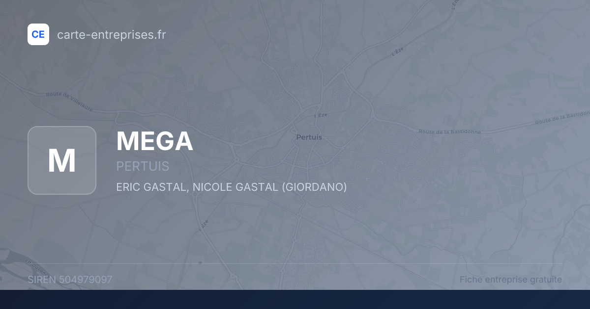 MEGA — 504979097 — fiche entreprise