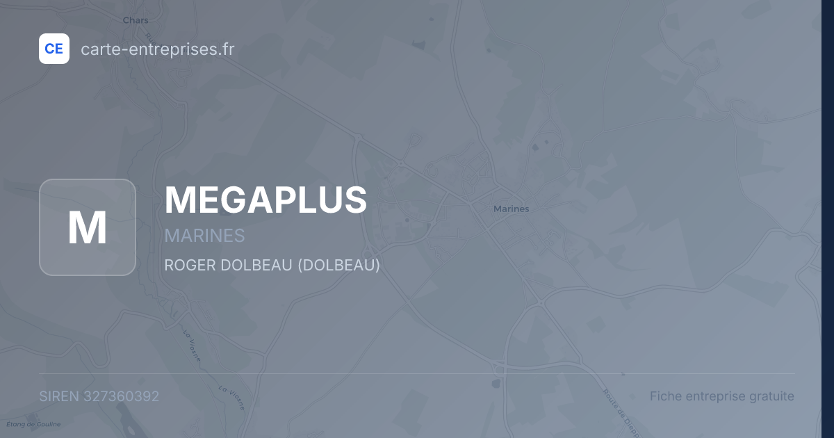 MEGAPLUS — 327360392 — fiche entreprise