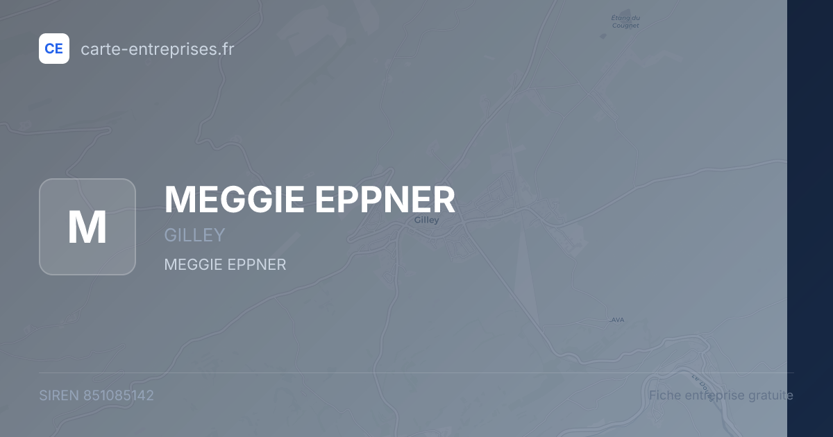 MEGGIE EPPNER — 851085142 — fiche entreprise