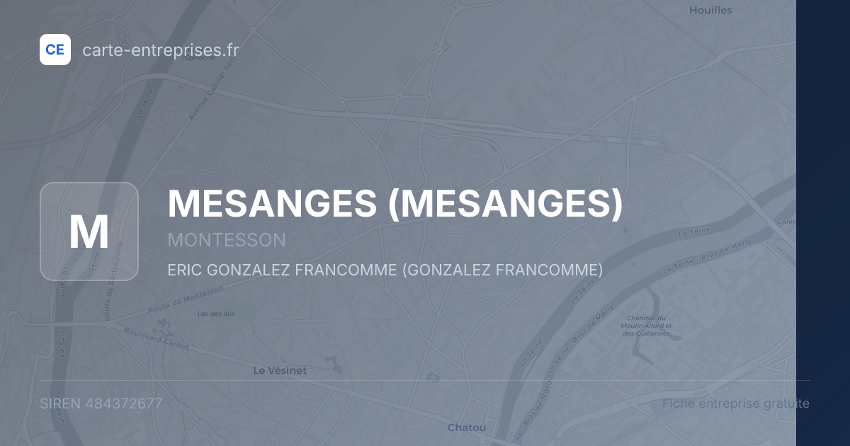MESANGES — 484372677 — fiche entreprise