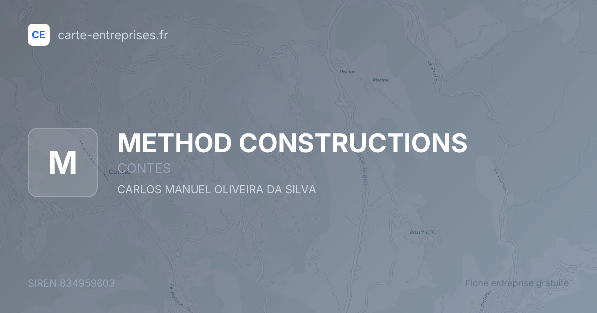 METHOD CONSTRUCTIONS — 834959603 — fiche entreprise