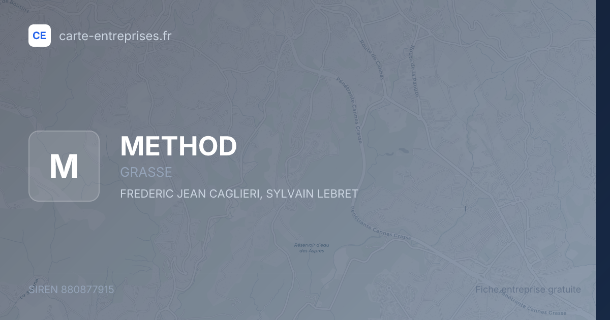 METHOD — 880877915 — fiche entreprise