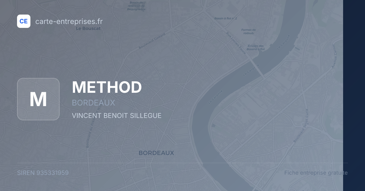 METHOD — 935331959 — fiche entreprise