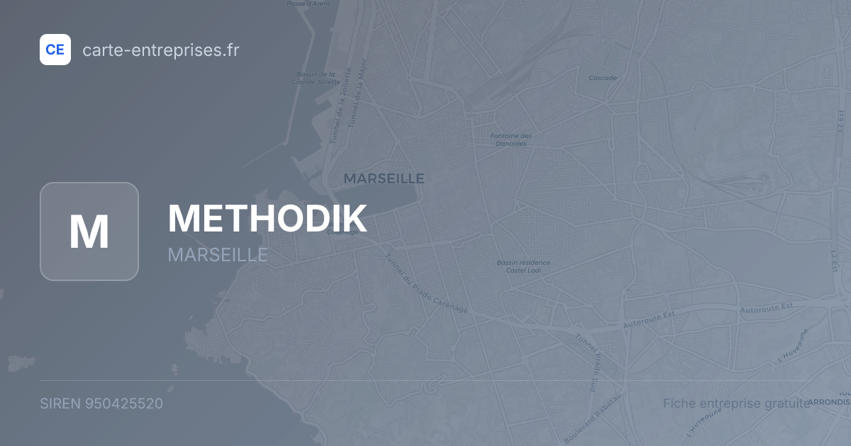 METHODIK — 950425520 — fiche entreprise