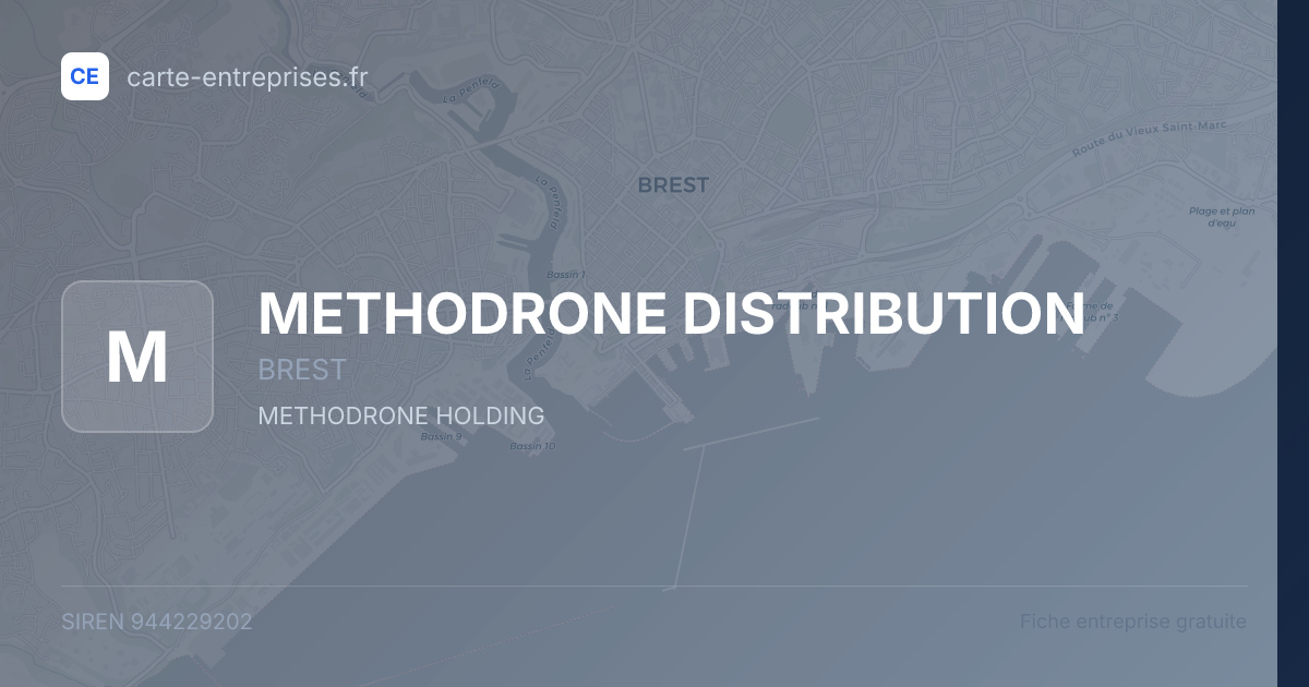 METHODRONE DISTRIBUTION — 944229202 — fiche entreprise