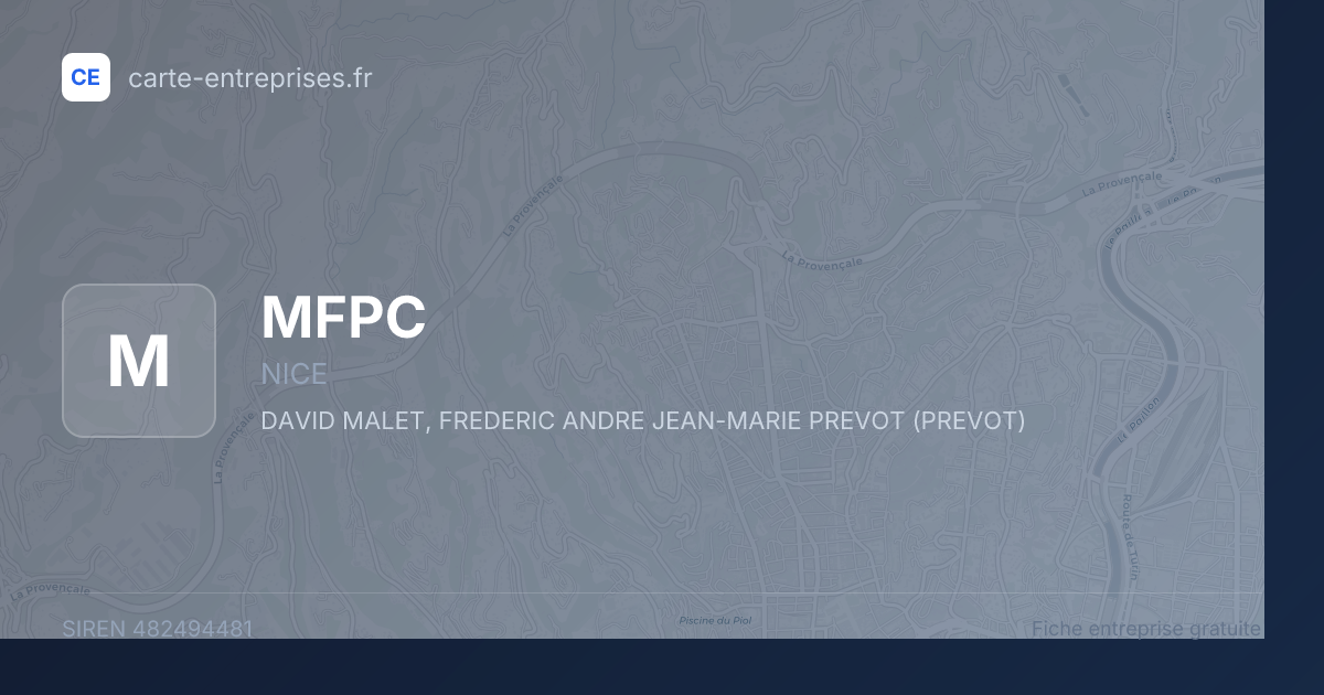MFPC — 482494481 — fiche entreprise